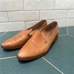 Madewell Women’s Tan Leather Loafers
